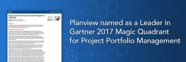 Gartner 2017 Magischer Quadrant für Projektportfolio-Management