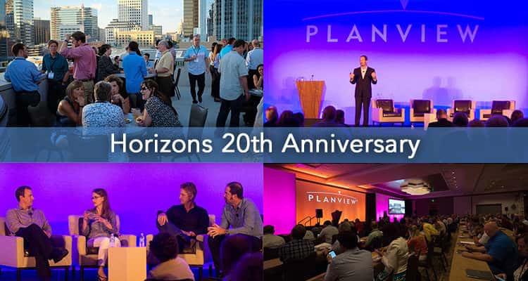 Wir feiern 20 Jahre Planview-Kundenkonferenz