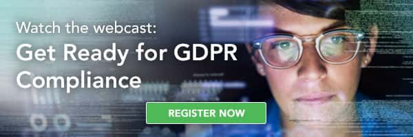Machen Sie sich bereit für den Webcast zur Einhaltung der GDPR