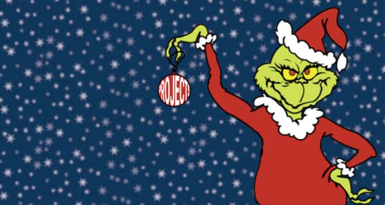 Lassen Sie nicht zu, dass der Grinch Ihr Projektportfolio stiehlt