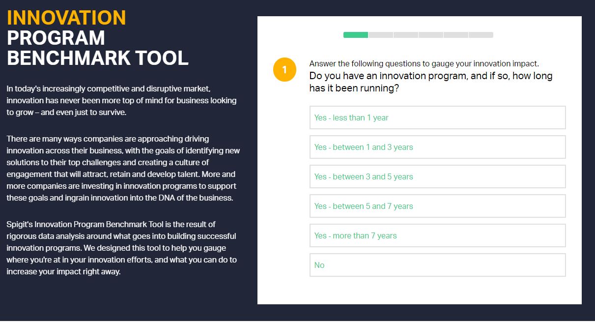 Benchmark-Tool für Innovationsprogramme