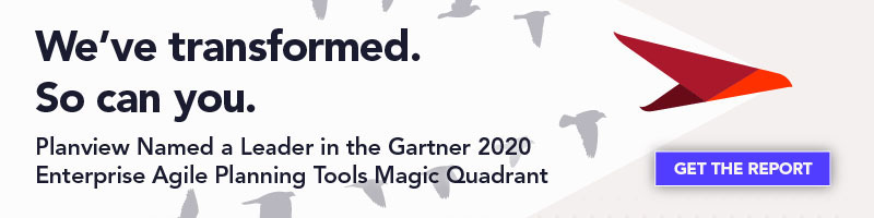 Planview wird zum Leader im Gartner 2020 Magic Quadrant für agile Planungswerkzeuge für Unternehmen ernannt