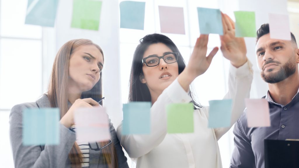 Agil im Marketing Kanban Board