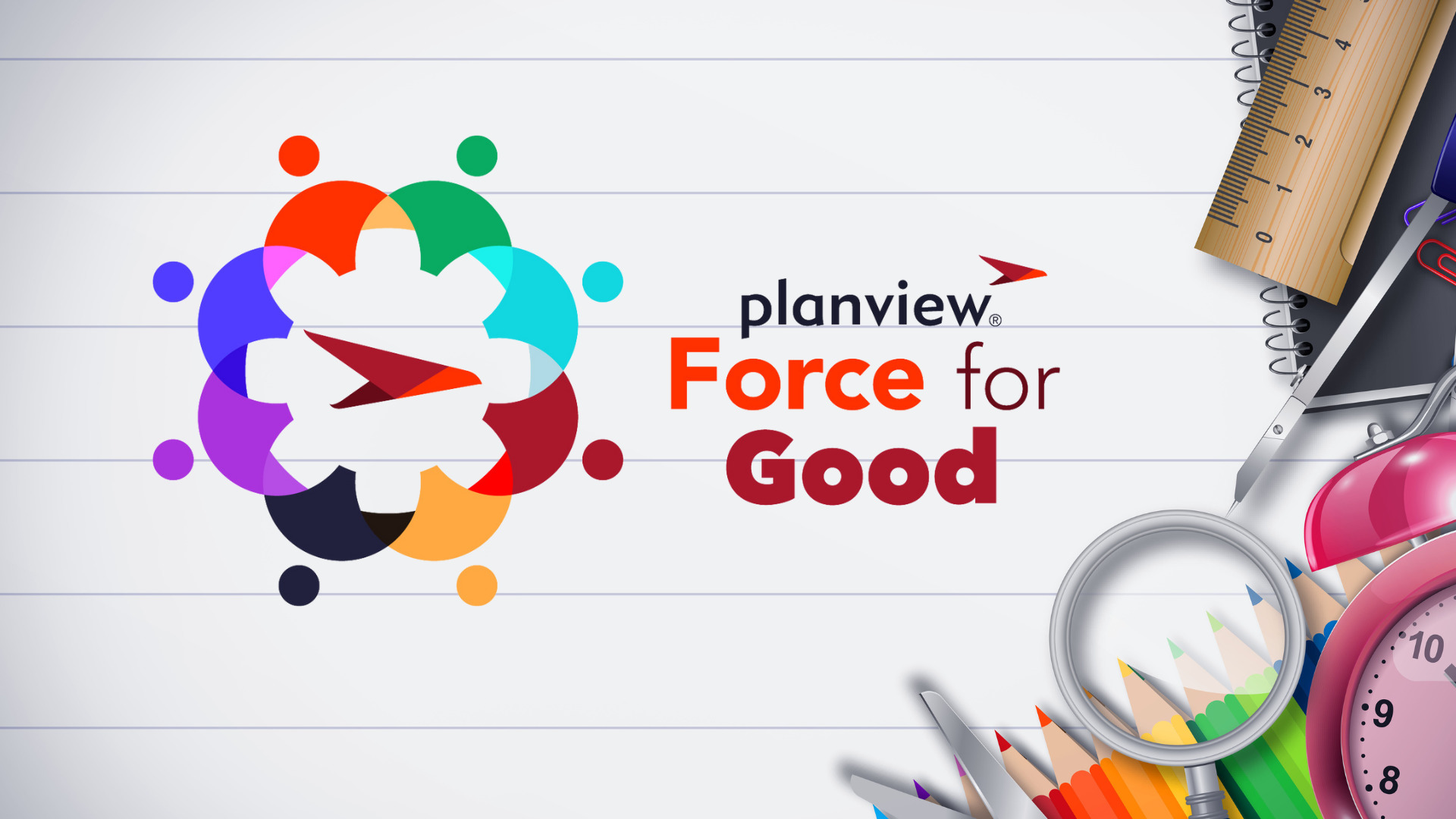 Planview Force for Good gibt für den Schulanfang etwas zurück
