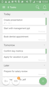 Mobile-personal-todo-list
