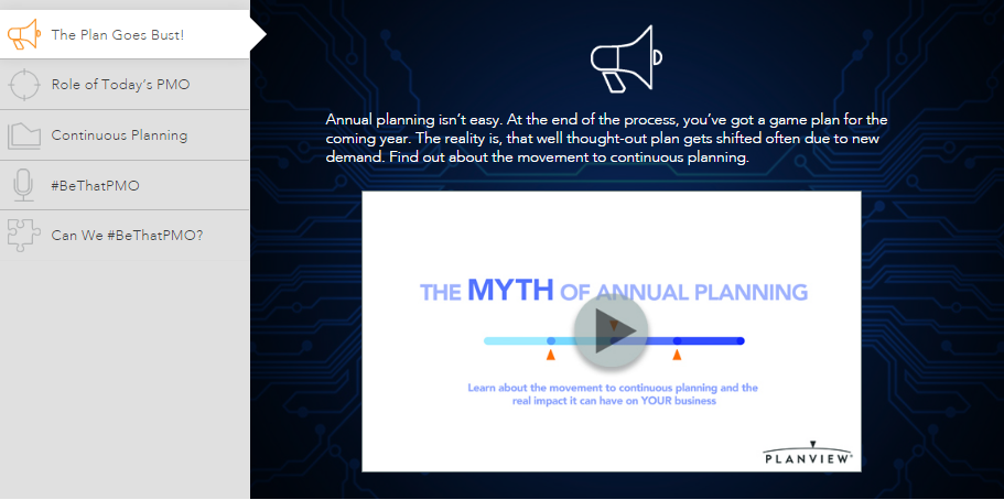 Le mythe de la planification annuelle