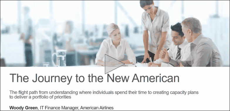 Le voyage vers la nouvelle American Airlines