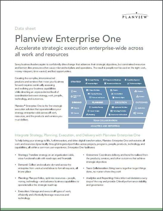 Planview Portfolios