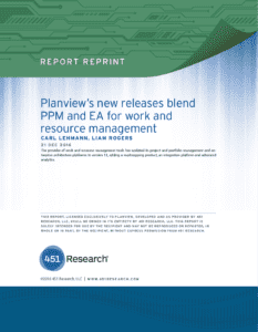 Die neuen Versionen von Planview verbinden PPM und Unternehmensarchitektur für Work- und Ressourcen-Management (WRM) 