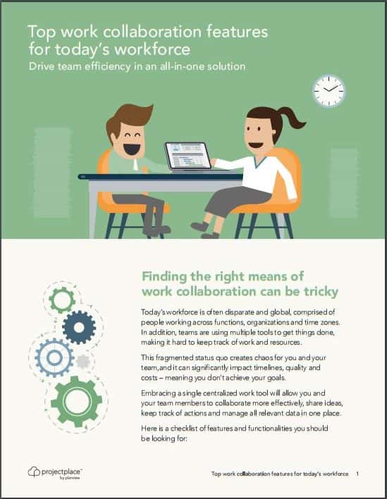 Top work collaboration features for today's workforce