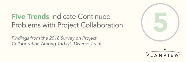Fem trender pekar på fortsatta problem med projektsamarbete