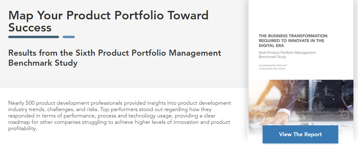 Sixth Product Portfolio Management Study Map your Product Portfolio Toward Success
