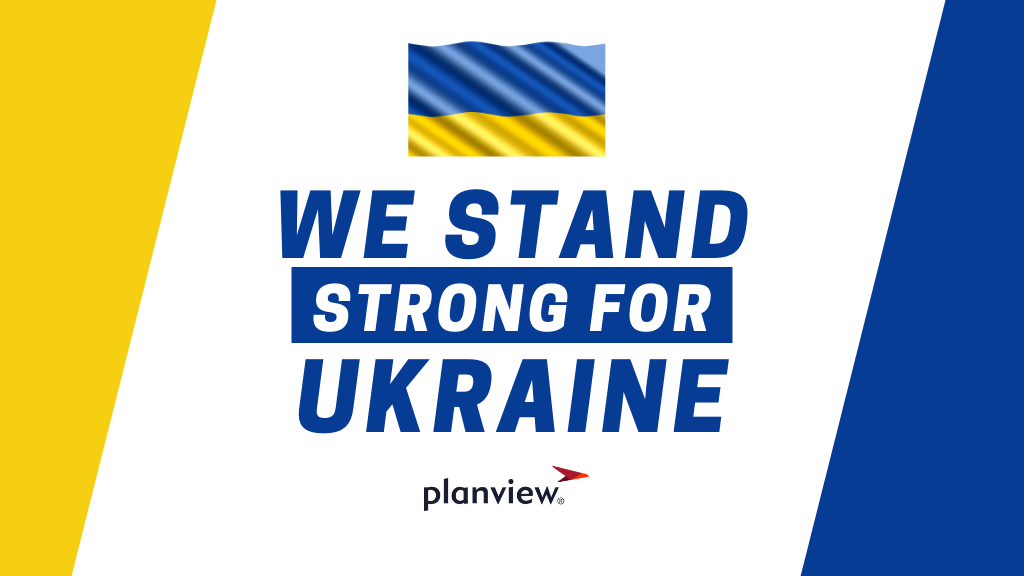 Planview står med Ukraina