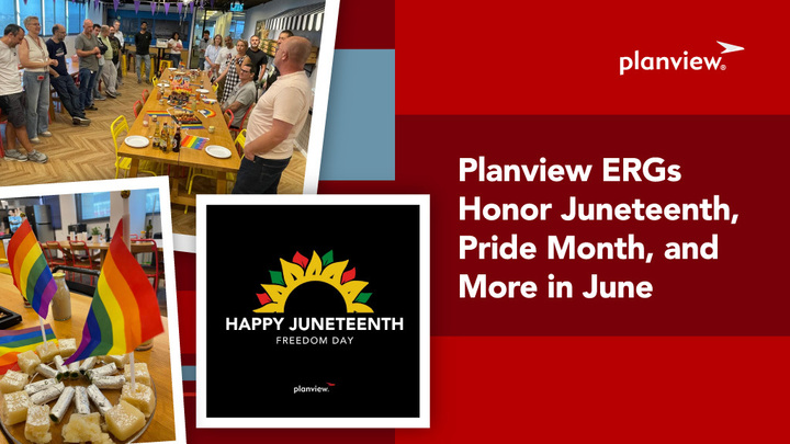 Planview ERGs Honor Juneteenth, Pride Month, and More in June