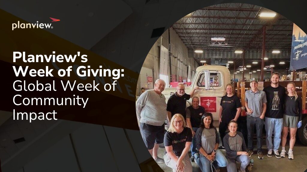 Planview’s Week of Giving: A Global Week of Community Impact